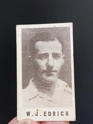 Tarjeta de cricket Coles 1946-47 - Bill Edrich GC (Middlesex) Foto 1 de 2