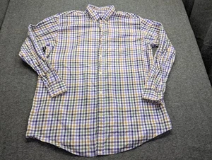 Orvis Hemd Herren 2XLT Blau Gingham Karo Karo Freizeit Preppy Büro XXL Tall - Bild 1 von 15