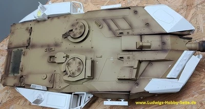 LUDWIGS HOBBY Leopard 2A8 1:16 RC Panzer Heng Long / Tamiya Trophy System