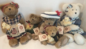 Seltenes Boyd's Bear Lot "Best Dressed" & "Fashion Family" Emma Sue, Robin Tweeter - Bild 1 von 6
