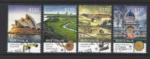 AUSTRALIA 2020 WORLD HERITAGE SITES SET OF 4 FINE USED - Picture 1 of 1