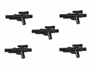 5x LEGO Star Wars Medium Blaster Black Gun Minifigure Weapon Parts 58247 New - Picture 1 of 1