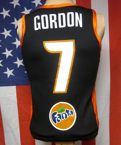 DETROIT PISTONS youth lrg Ben Gordon basketball jersey Halloween size 14-16 NBA Cover