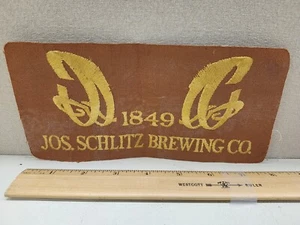 Jos Schlitz Brewing Company Patch 1849 Beer Memorabilia  - Picture 1 of 2