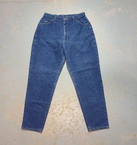 Jeans Lee de Colección Cintura Alta Mamá Hecho en Unión 18 Azul Mediano Denim Lavado - Imagen 1 de 6