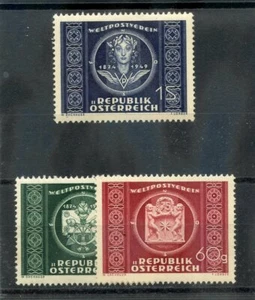 ÖSTERREICH SC 565-7 (MI 943-5) * SEHR GUTER LH 1949 SET $ 30 - Bild 1 von 1