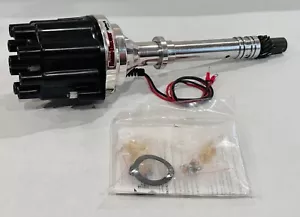 Pertronix Flame-Thrower Marine Reverse Rotation Billet Distributor For Chevy V8 - Picture 1 of 4