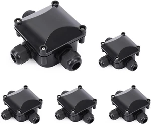 5 Stück Wasserdicht IP68 Kabelverbinder, Licht IP68 Abzweigdose, Größer 3-fach Exte - Bild 1 von 7