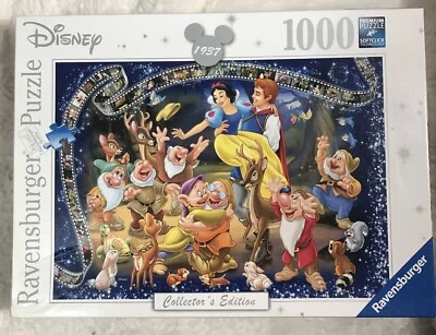 Rompecabezas Ravensburger 1000 piezas Blancanieves Disney Edición Coleccionista 2016 Foto 1 de 2