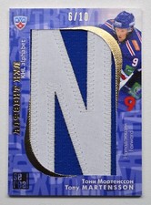 2012-13 KHL All-Star Letter #ABC-020 Tony Martensson 6/10