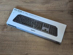 Logitech MX Keys for Mac advanced wireless illuminated Bluetooth keyboard QWERTY - Picture 1 of 21