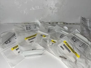 Elevador de hoja doble colgante Pella #805L0100 Proline 1991-actual blanco lote de 5 nuevos - Imagen 1 de 9