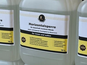 Horizontalsperre Verkieselung Trockene Wand Wandbefestigung Bohrloch Injektion  - Bild 1 von 37