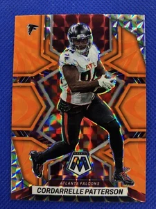 Mosaico de fútbol americano naranja Prizm reactivo Cordarrelle Patterson Panini 2022 #8 - Imagen 1 de 2