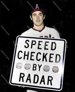 DG293 Nolan Ryan The Express Checked 8x10 11x14 16x20 Colorized Photo - Picture 1 of 1