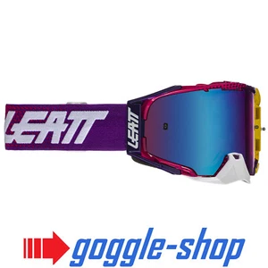 LEATT VELOCITY 6.5 MOTOCROSS MX BRILLE - IRIZ UNITED / BLAUE GLÄSER - Bild 1 von 2