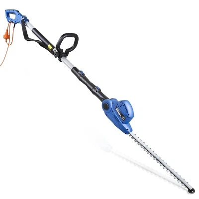 Hyundai 550W 450mm Long Reach Corded Electric Pole Hedge Trimmer/Pruner - Image 1 of 4