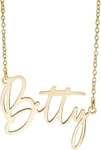 PicturesOnGold Personalized Name Necklace For Women Custom with any Name or Word - Picture 1 of 30