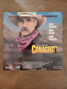"Louis L'Amour's Conagher" Laserdisc LD Extended Play - Sam Elliott - Picture 1 of 7