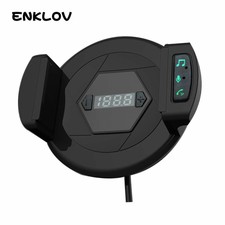 Car Bluetooth Handsfree Kit Transmitter FM USB Purpose Multi 1 in 3 Stand