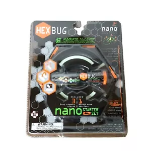 Hexbug Nano Starter Set Glows in the Dark - NEW - Micro Robotics Creatures - Picture 1 of 4