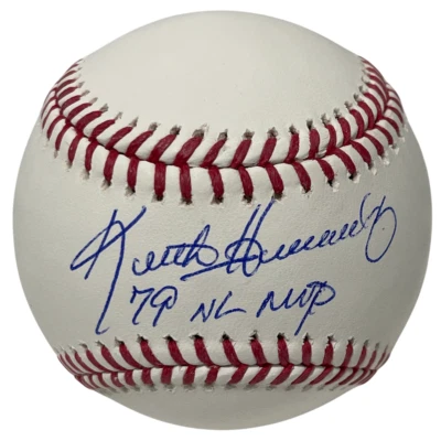 Keith Hernandez Signed Rawlings ROMLB Baseball w/ 79 NL MVP JSA COA - Image 1 of 3