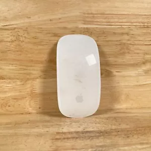 Apple Magic Mouse A1296 White/Silver Wireless Bluetooth (MISSING BACK COVER) - Picture 1 of 3