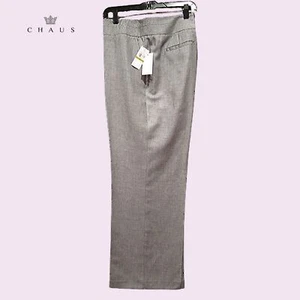 CHAUS NEW MODERN CHIIC Wide Waistband Straight Wide Leg Dress Pant 14 - Picture 1 of 8