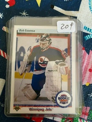 1990 Upper Deck #337 Bob Essensa - Image 1 of 2