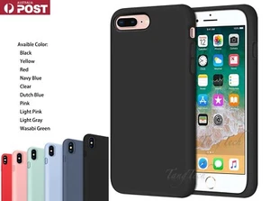 For iPhone 6,7,8+,X XS MAX XR Shockproof Slim Soft TPU Silicone Back Cover Case - Picture 1 of 23