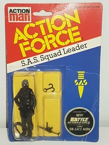 Action Force G I JOE SAS Squad Leader Toy Figure Vintage Palitoy New Carded Rare - Picture 1 of 12