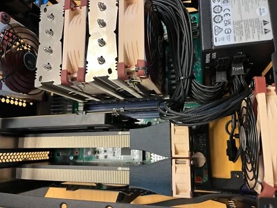 NVIDIA A2 Tensor Core GPU fan adapter 40mm - Image 1 of 4