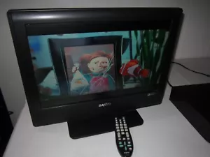 Sanyo DP19648 19” LCD TV Monitor w Remote HDMI HD PC A/V Compatible Retro Gaming - Picture 1 of 10