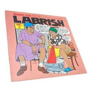 Dennis Star Presents Labrish Vol 3 Various Artist Vinyl Record LP Jamaica - Imagen 1 de 5