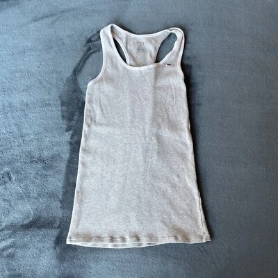 Camiseta sin mangas deportiva Champion gris mediana para mujer Foto 1 de 4