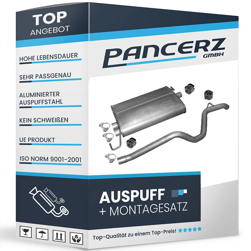 Auspuffanlage für Mercedes Ml320 W163 3.2 - Bild 1 von 1