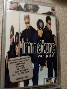 Immature "We Got It" Album Cassette Tape SEALED Brand NEW Hyper sticker 1995 - Picture 1 of 6