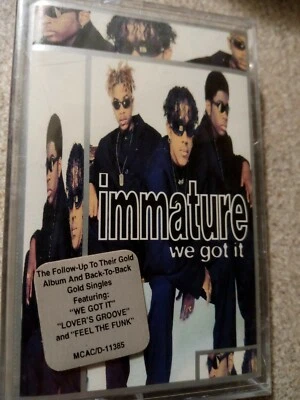 Immature "We Got It" Album Cassette Tape SEALED Brand NEW Hyper sticker 1995 - Image 1 of 4