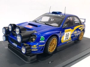 RARE RETIRED AutoArt Subaru Impreza WRC Night Version Makinen 1/18 - Picture 1 of 15