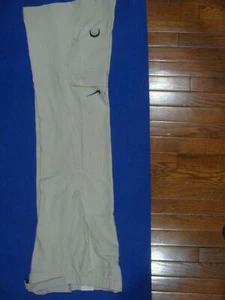 NIKE CITY READY FLARED WOVEN WOMEN'S TRAINING TROUSERS PANTS BEIGE CU5098 072 - Picture 1 of 2