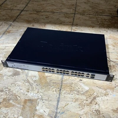 D-Link POE Switch DGS-1100-26MP - Including 2 Gigabit/SFP Combo Ports - Image 1 of 4