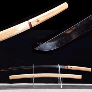 T10 Steel Clay Tempered High Quality Japanese Shirasaya Real Sword Battle Ready. - Picture 1 of 9