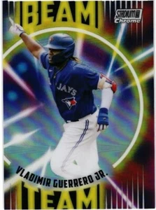 2022 TOPPS STADIUM CLUB CHROME - BEAM TEAM - BT-15 - VLADIMIR GUERRERO, JR - Bild 1 von 2
