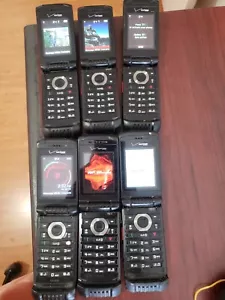 Lot of 6 Casio G'zone Ravine 2 C781 and C781NC Rare No Camera Flip Cell Phone - Picture 1 of 24