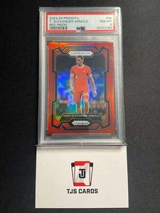 Trent Alexander-Arnold - PSA 8 - Red /199 - Panini Prizm Premier League 2023/24 - Bild 1 von 2