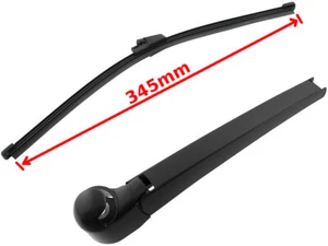HECK WISCHERARM HINTEN + SCHEIBENWISCHER FÜR VW Polo IV 9N 2001- - Bild 1 von 6