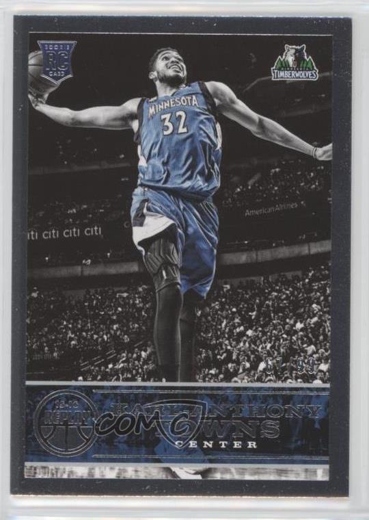 2015-16 Panini Replay 67/99 Karl-Anthony Towns #76 Rookie RC