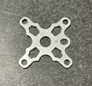 Snap BMX Products bolt on Spider - 4 bolt 19mm - Raw Finish - Picture 1 of 1