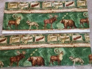 Stoff WILDWOOD WILD RIVER 2-teilig 100% Stepp Baumwolle Wilmington SSI - Bild 1 von 8