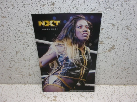 WWE : Ember Moon Double Sided Card ( Only Available From SLAM Crate ) Cover